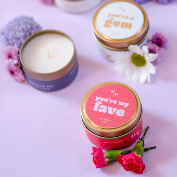 YOU'RE MY FAVE 4 OZ. CANDLE TIN