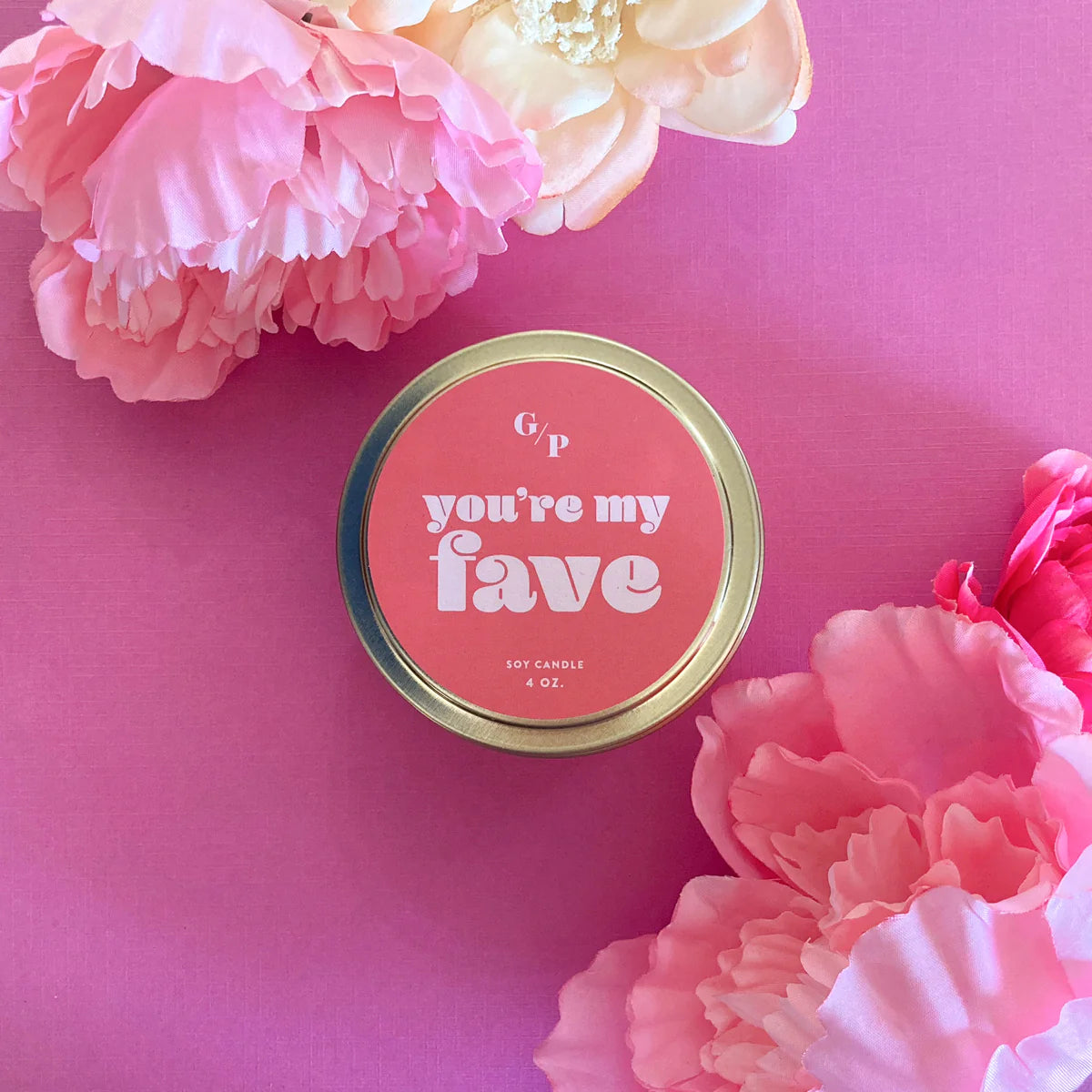 YOU'RE MY FAVE 4 OZ. CANDLE TIN