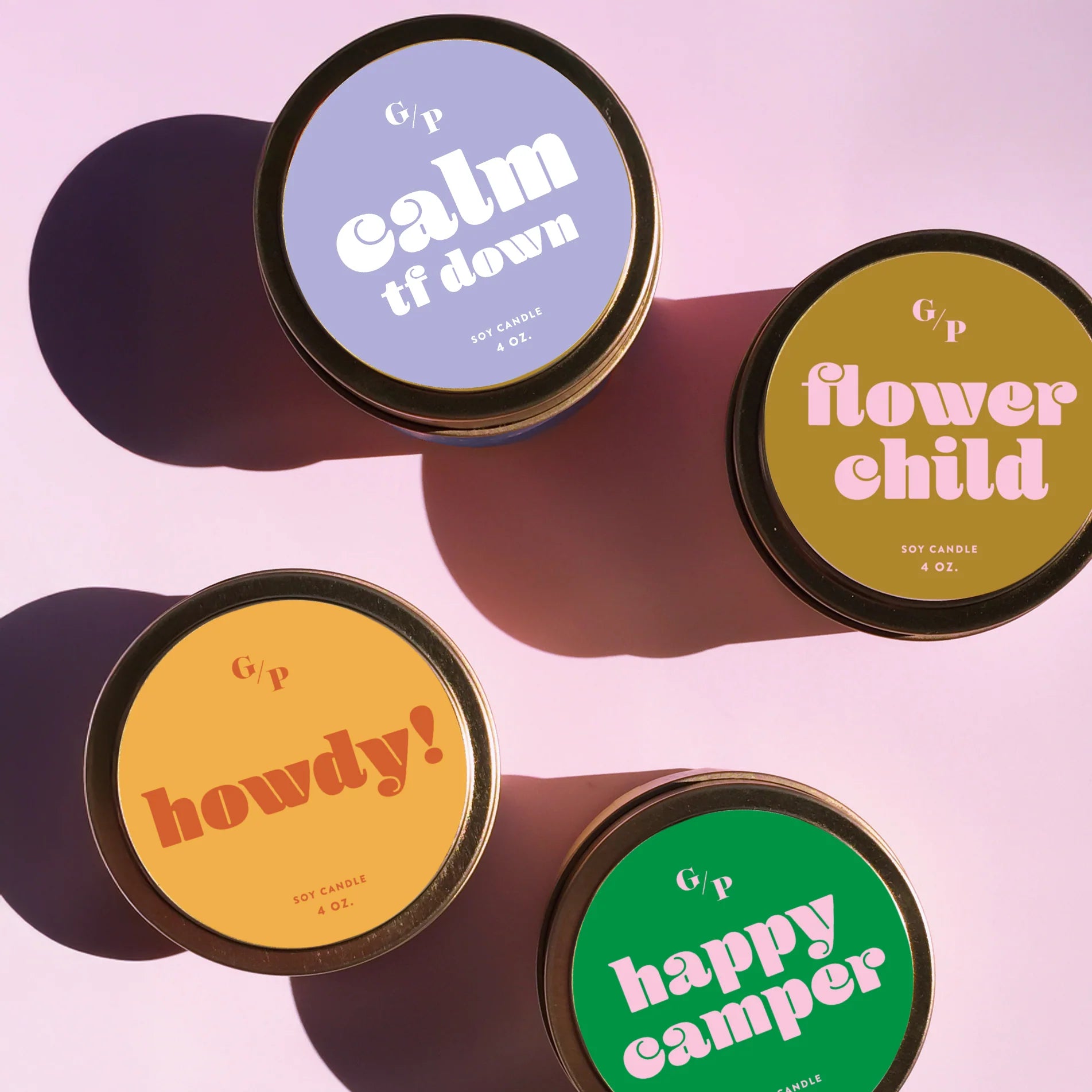 CALM TF DOWN 4 OZ. CANDLE TIN