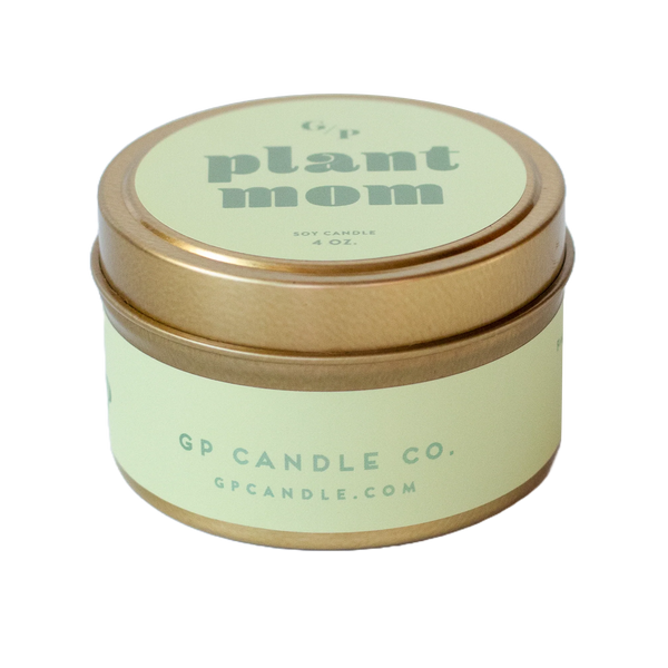 PLANT MOM 4 OZ. CANDLE TIN