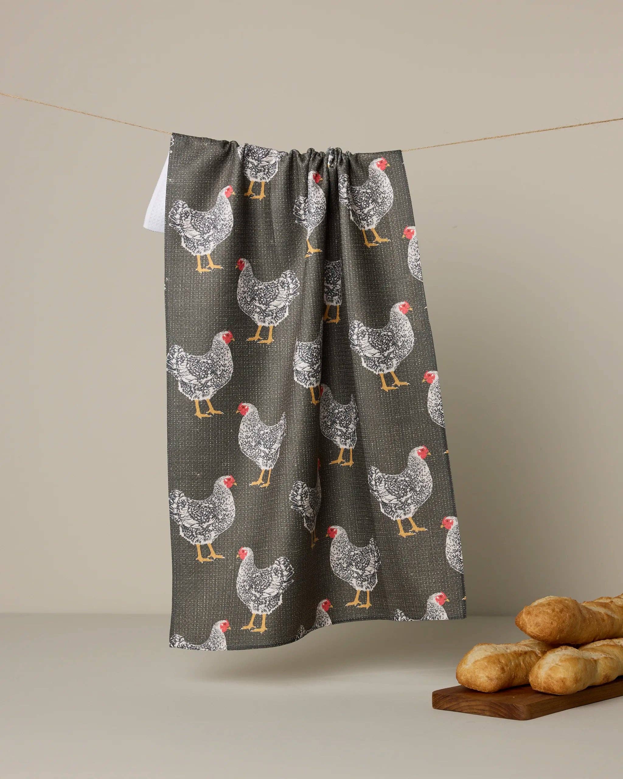 HEN HOUSE TEA TOWEL