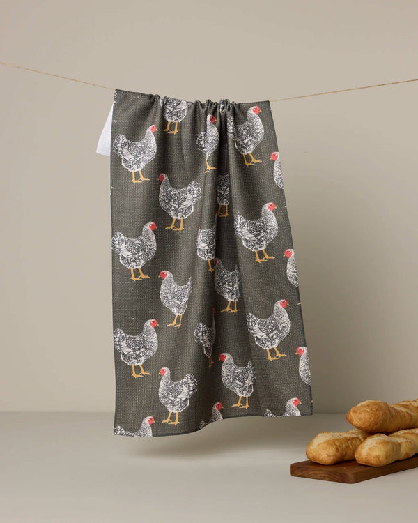 HEN HOUSE TEA TOWEL