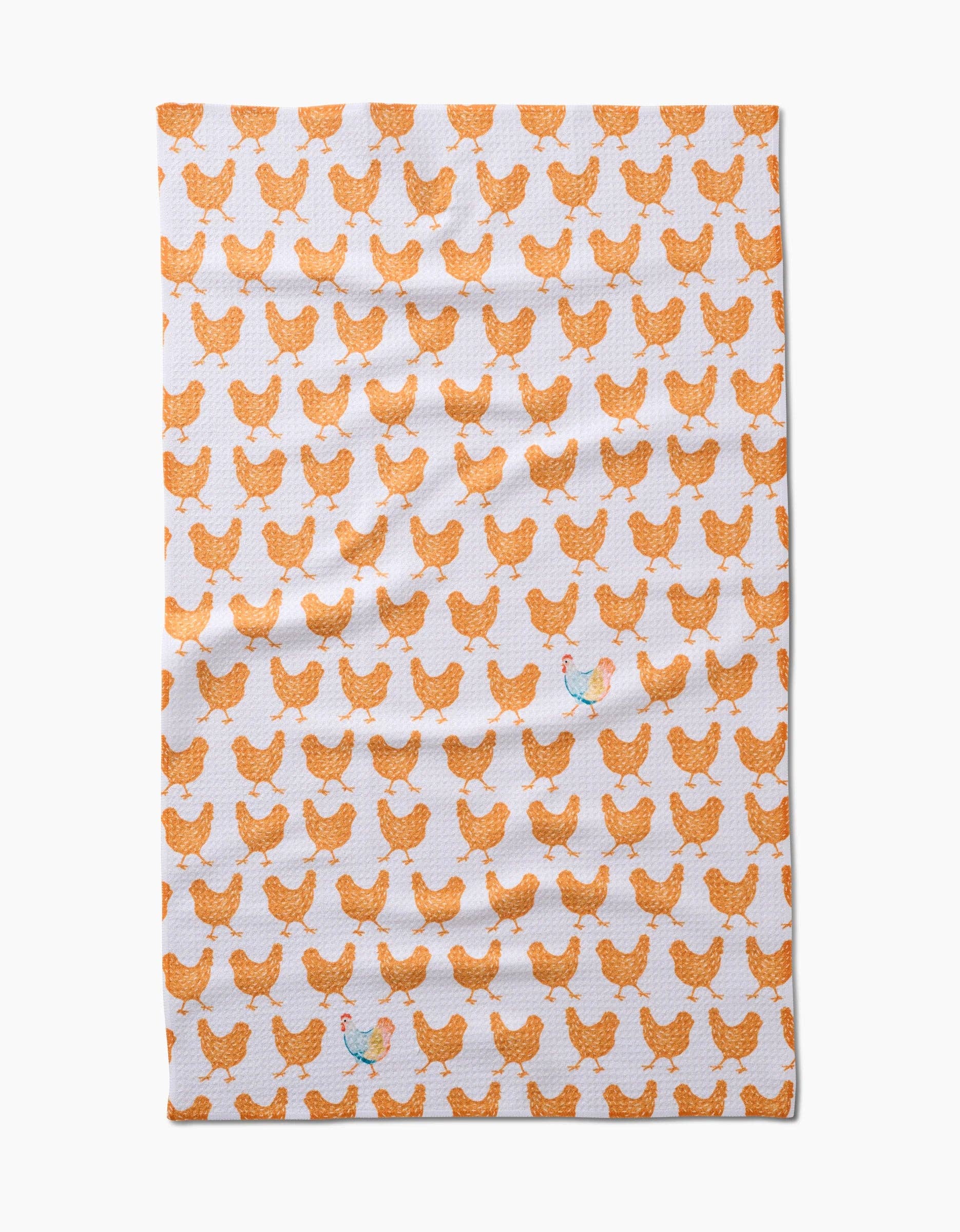 FUN SPRING CHICKS TEA TOWEL