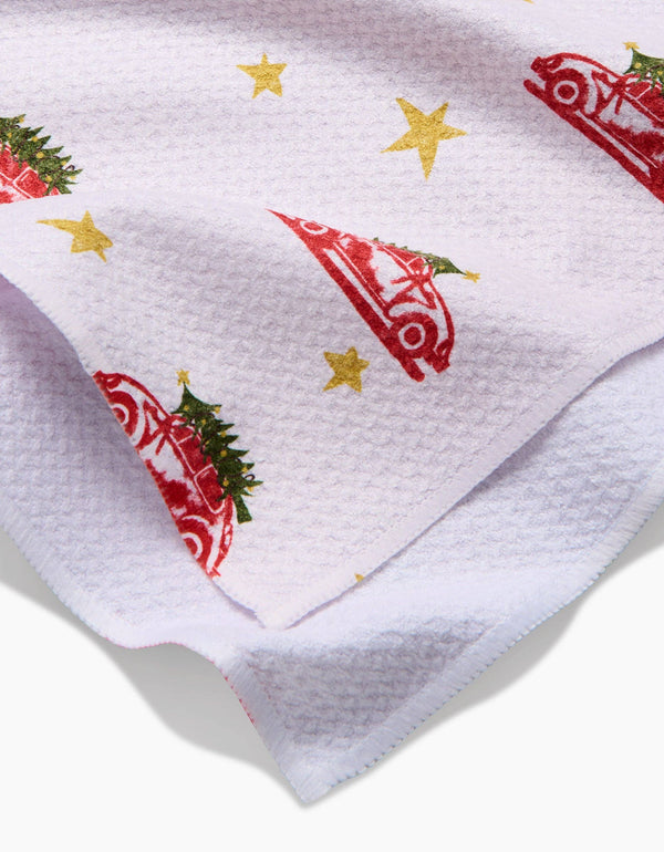 CHRISTMAS BUG TEA TOWEL