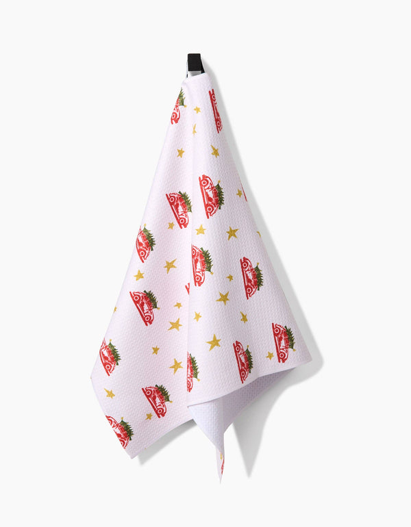 CHRISTMAS BUG TEA TOWEL
