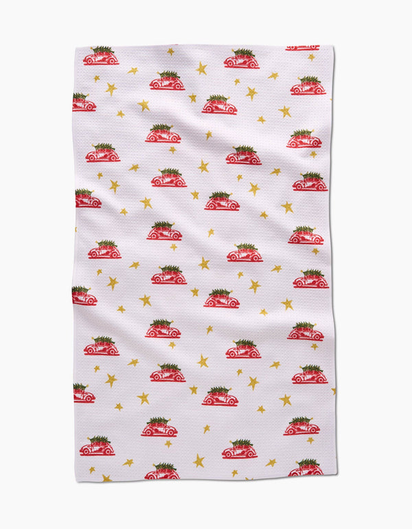 CHRISTMAS BUG TEA TOWEL