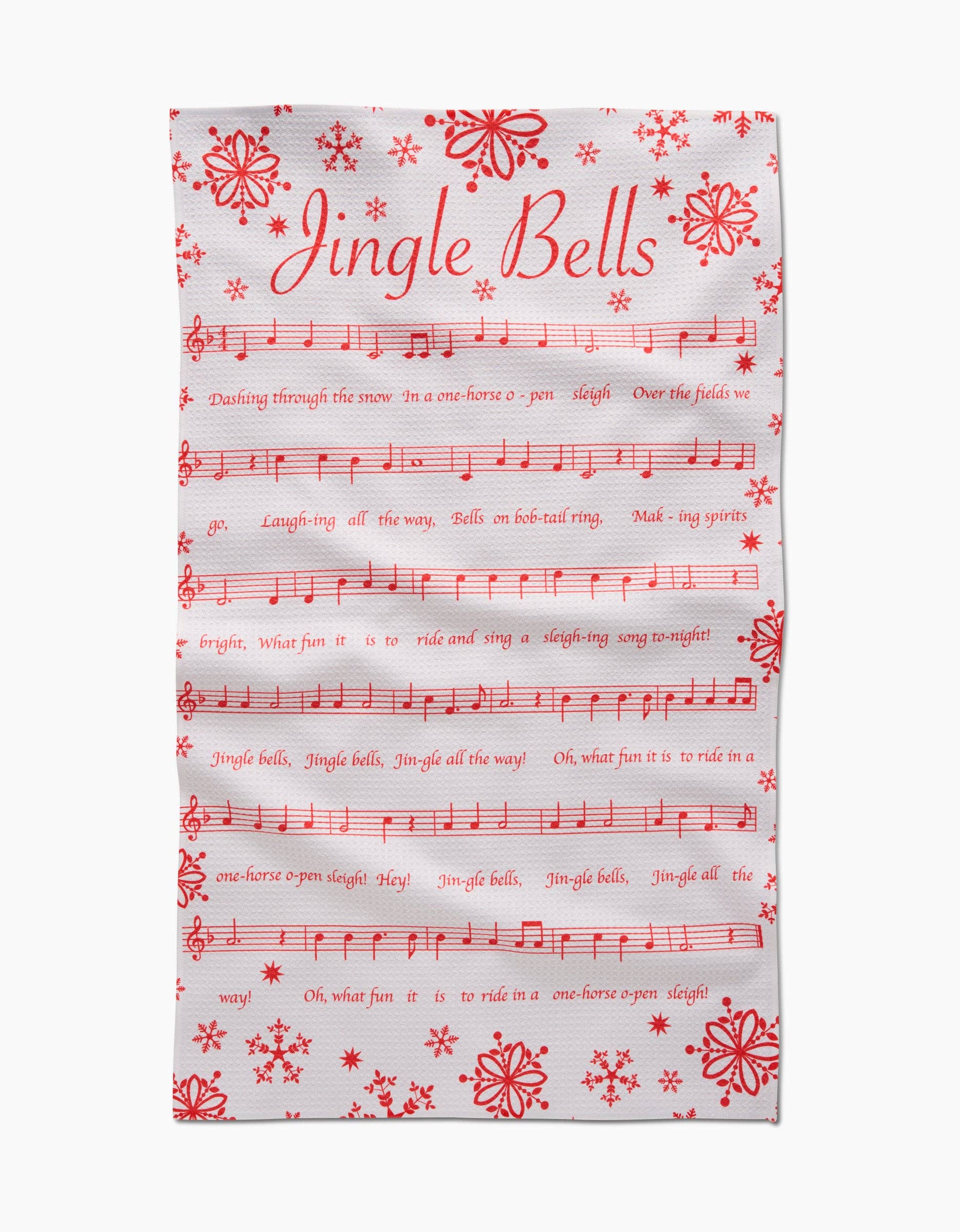 FROSTY NOTES TEA TOWEL