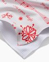 FROSTY NOTES TEA TOWEL