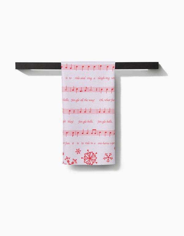 FROSTY NOTES TEA TOWEL