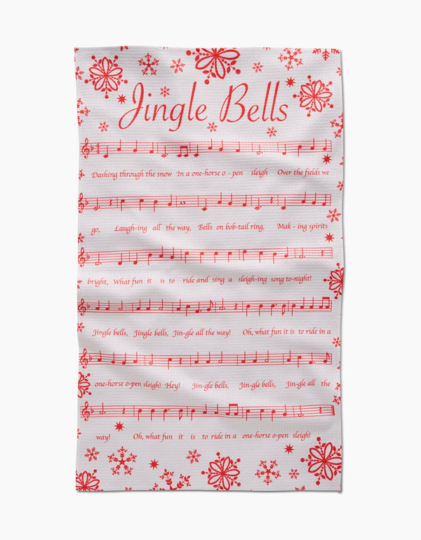 FROSTY NOTES TEA TOWEL