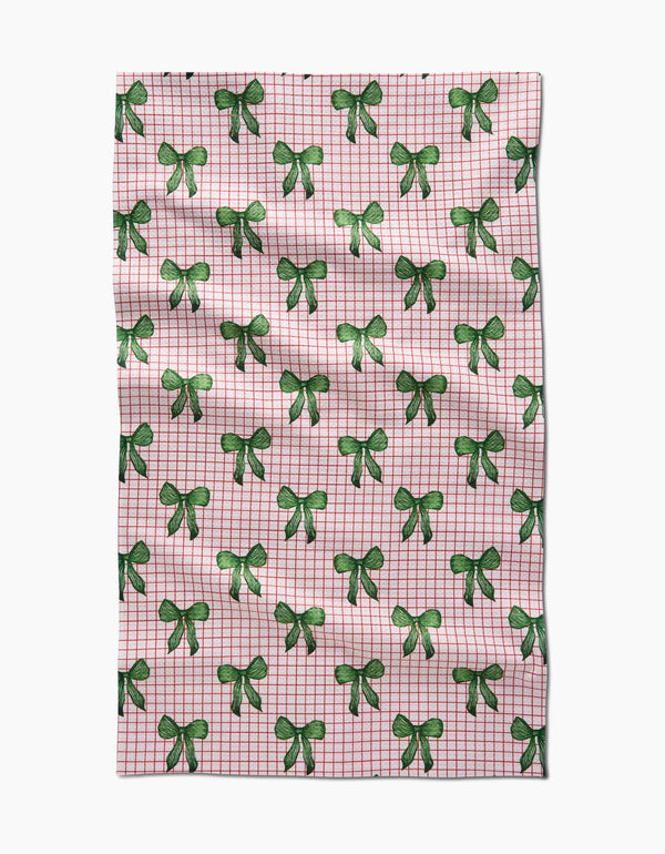 RIBBON AND CHEER TEA TOWEL