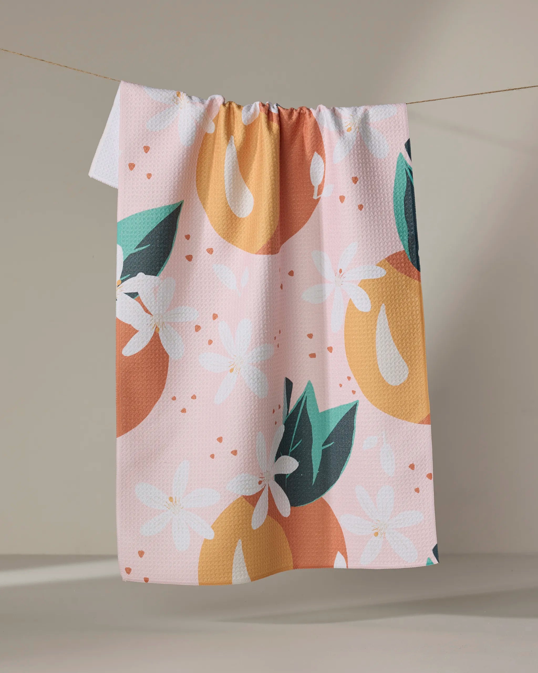JUST PEACHY KITCHEN TEA TOWEL