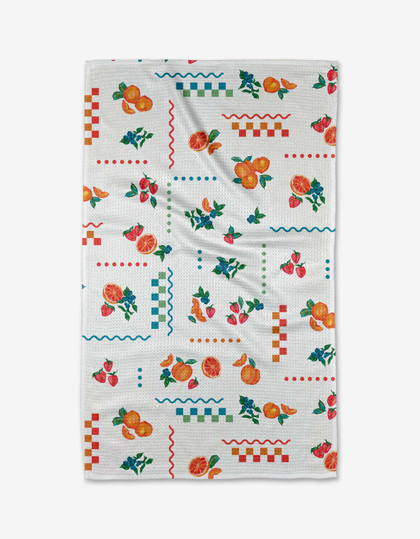 SWEET PICKINGS TEA TOWEL