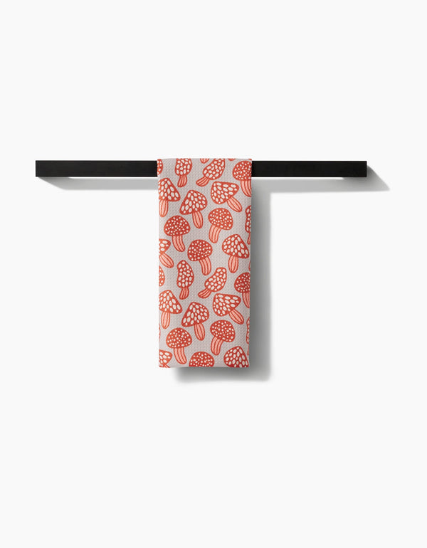 MANY MUSHROOMS TEA TOWEL