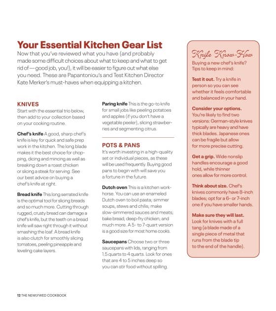 THE NEWLYWED COOKBOOK