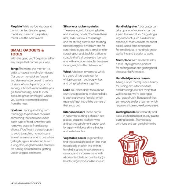 THE NEWLYWED COOKBOOK