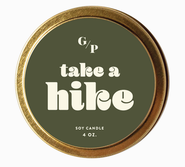 TAKE A HIKE 4OZ CANDLE