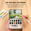 WATERCOLOR POCKET SET OF 12 WITH BRUSH - FOREST COLOR