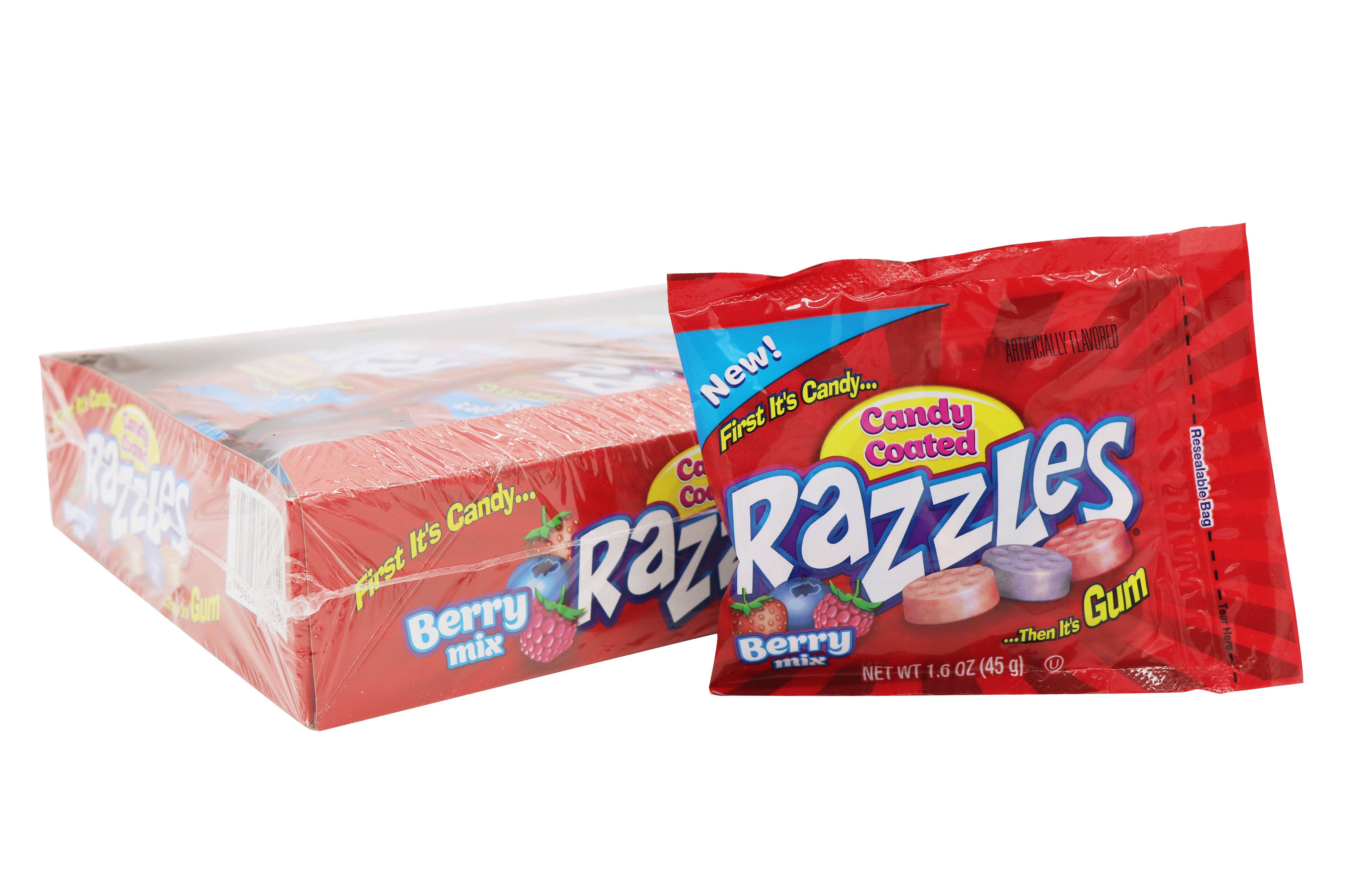 RAZZLES CANDY, BERRY MIX