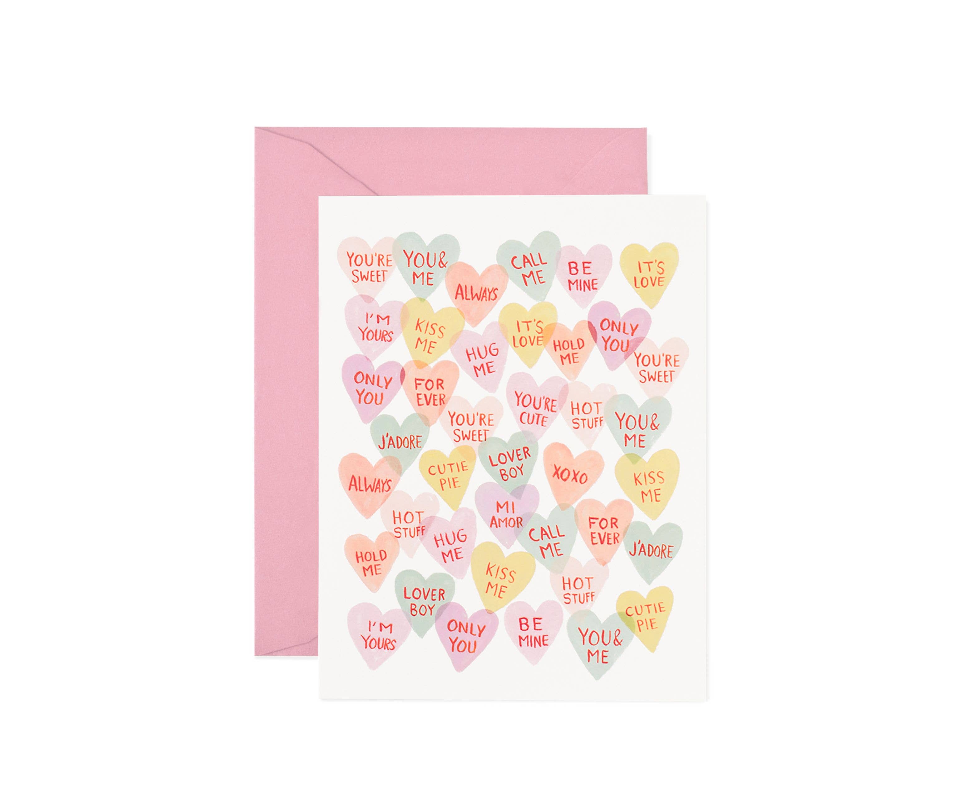 VALENTINE SWEETHEARTS CARD