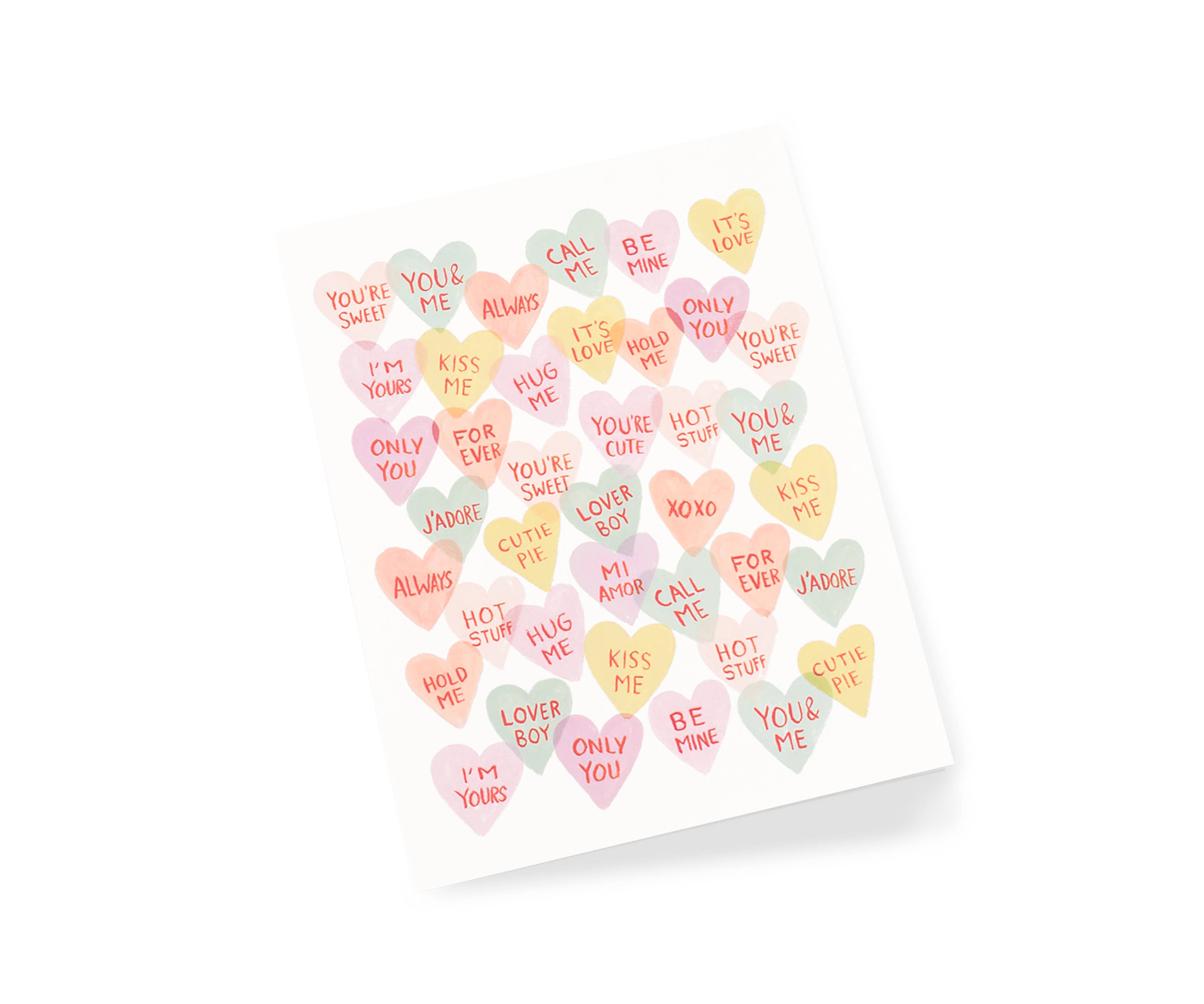 VALENTINE SWEETHEARTS CARD