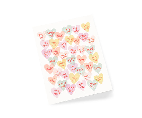 VALENTINE SWEETHEARTS CARD