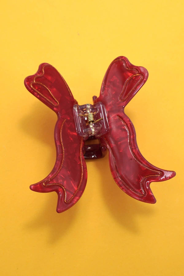 WINTER HOLIDAY HAIR CLAW CLIPS