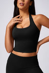 BREATH EASY HALTER SPORTS BRA