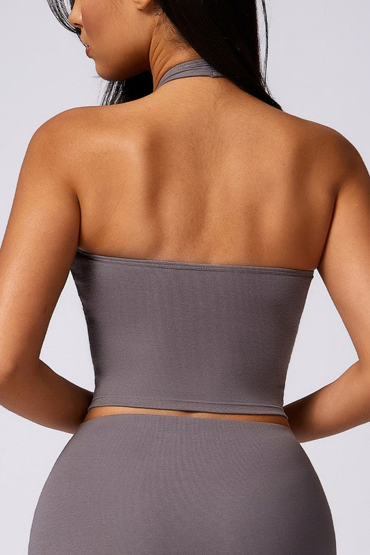 BREATH EASY HALTER SPORTS BRA