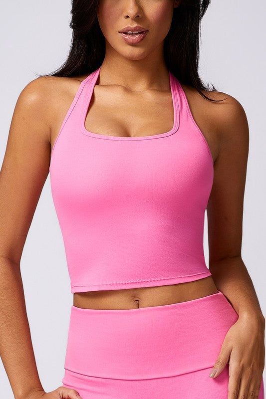 BREATH EASY HALTER SPORTS BRA