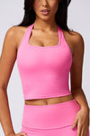 BREATH EASY HALTER SPORTS BRA