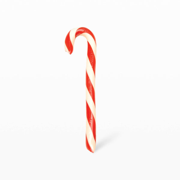 HAND-SPUN JUMBO CANDY CANE - PEPPERMINT - 1.75 OZ