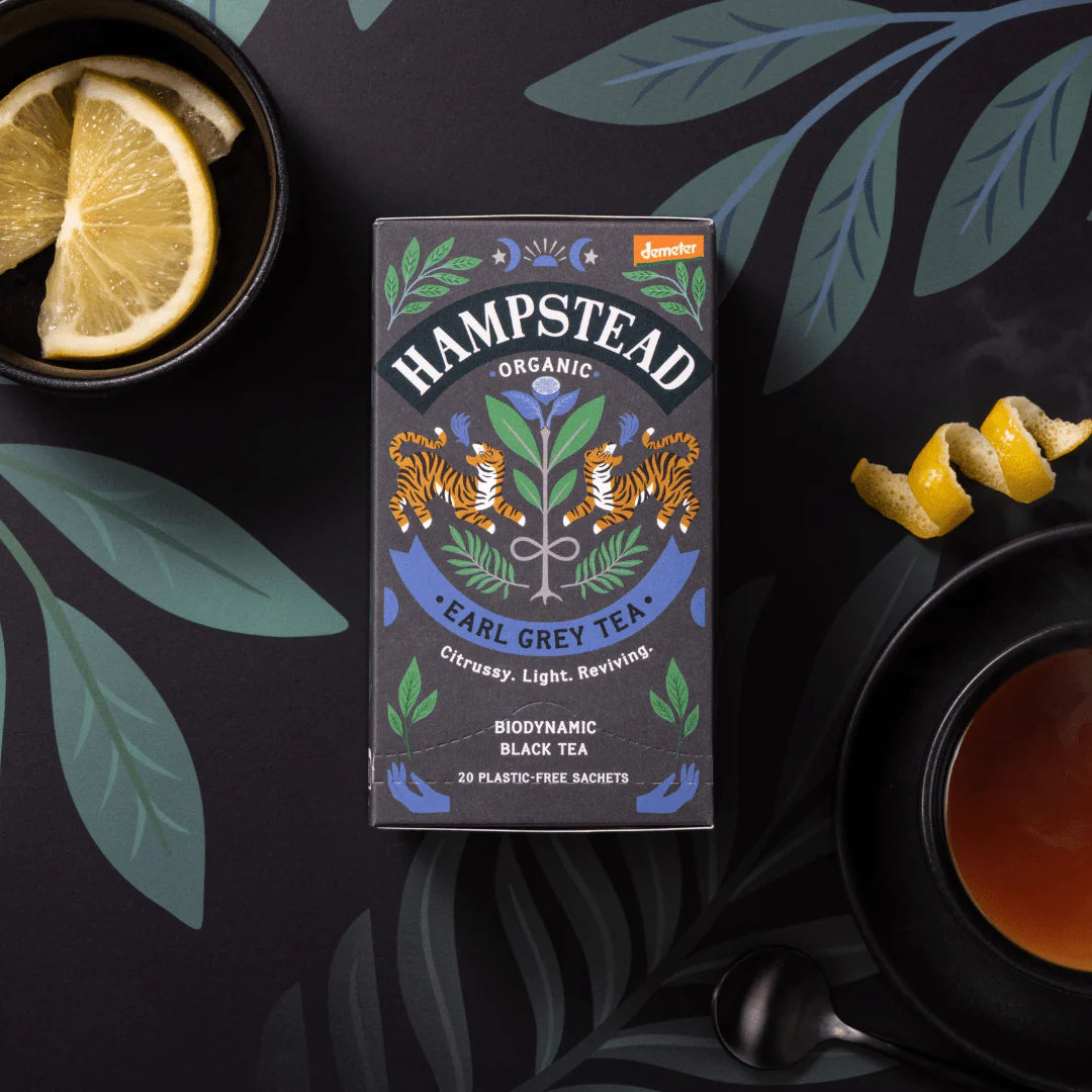 HAMPSTEAD ORGANIC EARL GREY (20 TEABAGS)