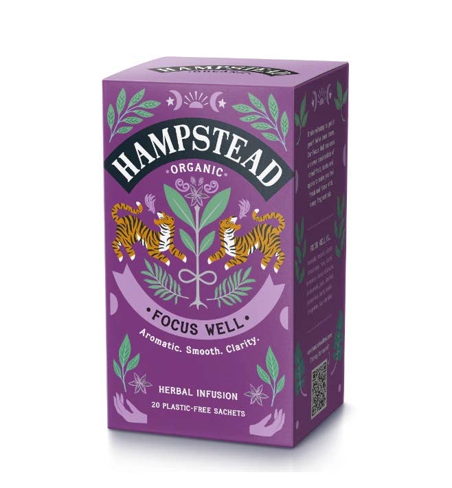 HAMPSTEAD ORGANIC FOCUS WELL (20 TEABAGS)