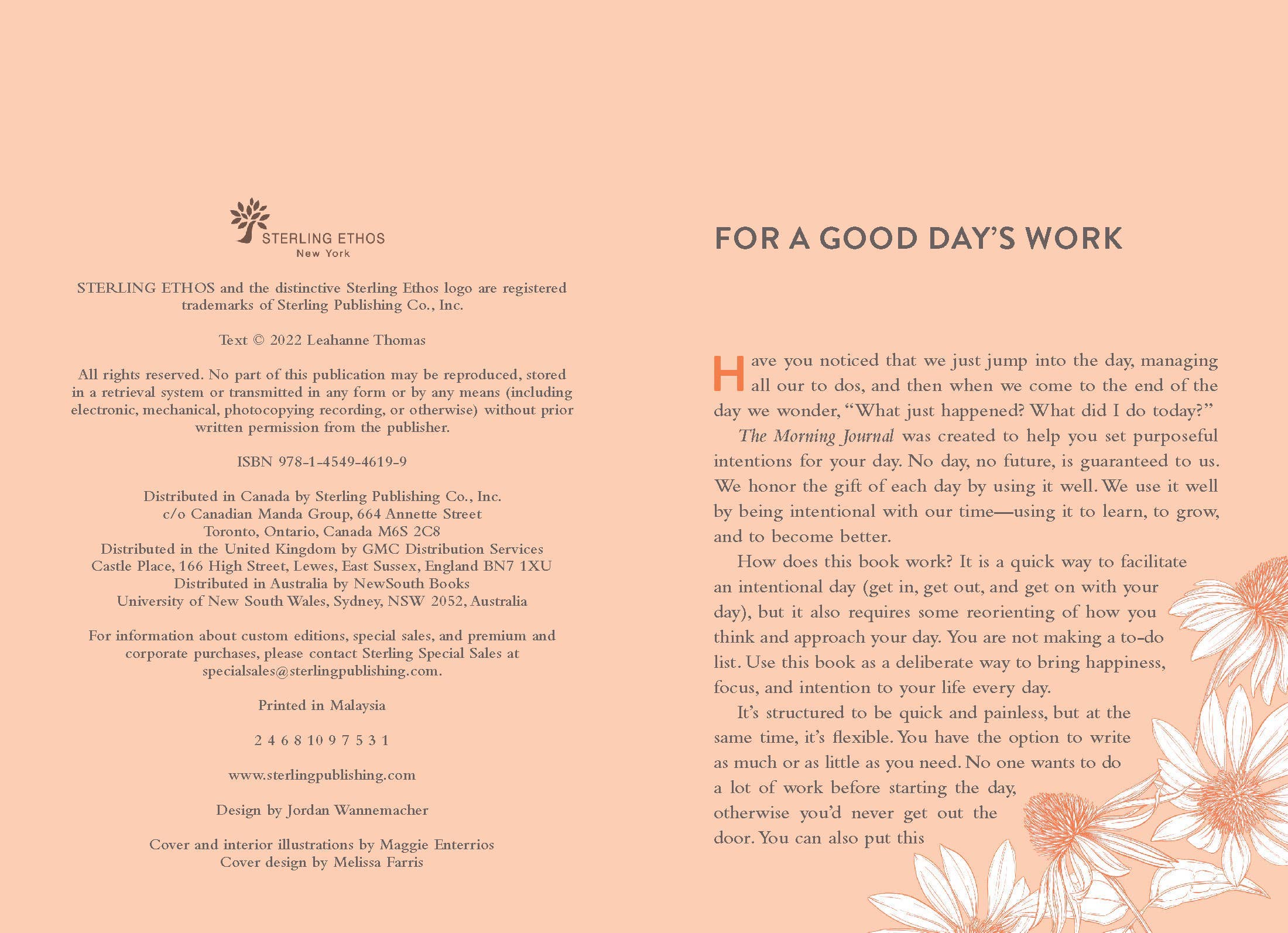 MORNING JOURNAL BY LEAHANNE THOMAS