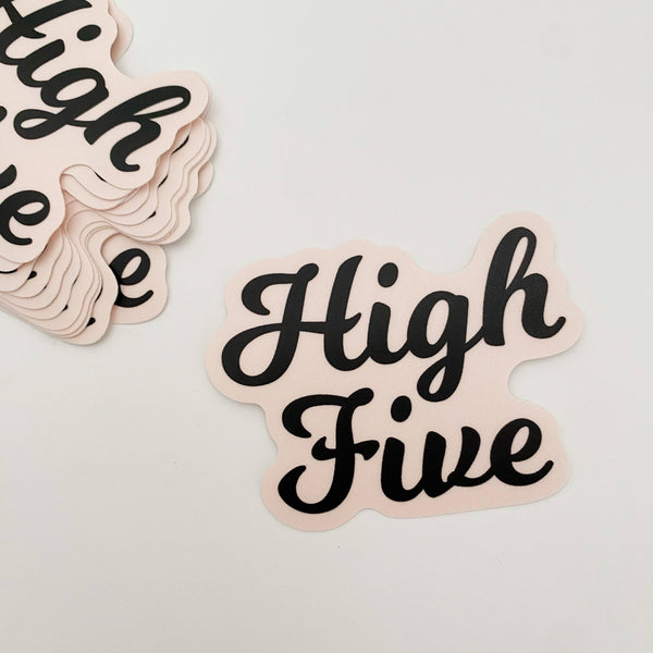 HIGH FIVE STICKER