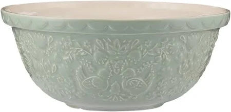 SIZE 12 HOME TO ROOST COLLECTION MIXING BOWL, SAGE 11.75