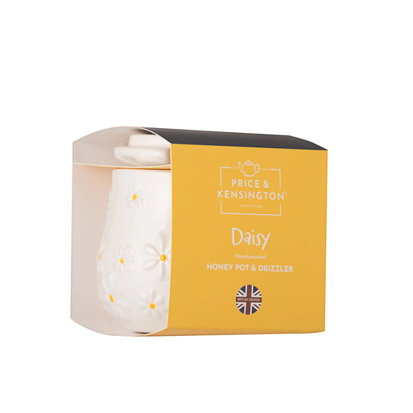 PRICE & KENSINGTON DAISY HONEY POT & DRIZZLER