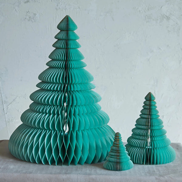 HONEYCOMB RECYCLED PAPER FOLDING TREE