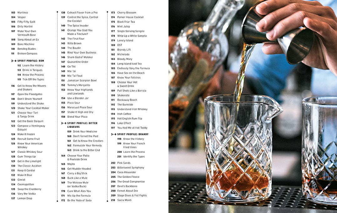 THE COMPLETE COCKTAIL MANUAL [FLEXIBOUND]
