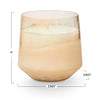 COCONUT MILK MANGO BALTIC GLASS CANDLE 13OZ