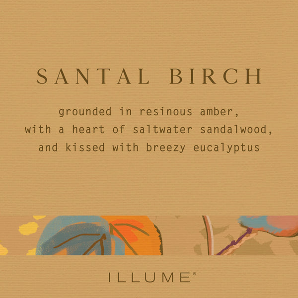 SANTAL BIRCH DEMI VANITY TIN CANDLE 3 OZ.