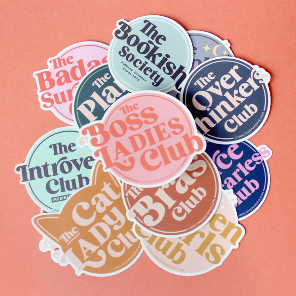 VINYL STICKER - NO BRAS CLUB