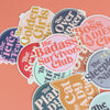 VINYL STICKER - NO BRAS CLUB