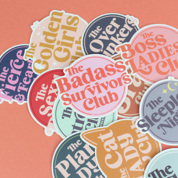 VINYL STICKER - NO BRAS CLUB