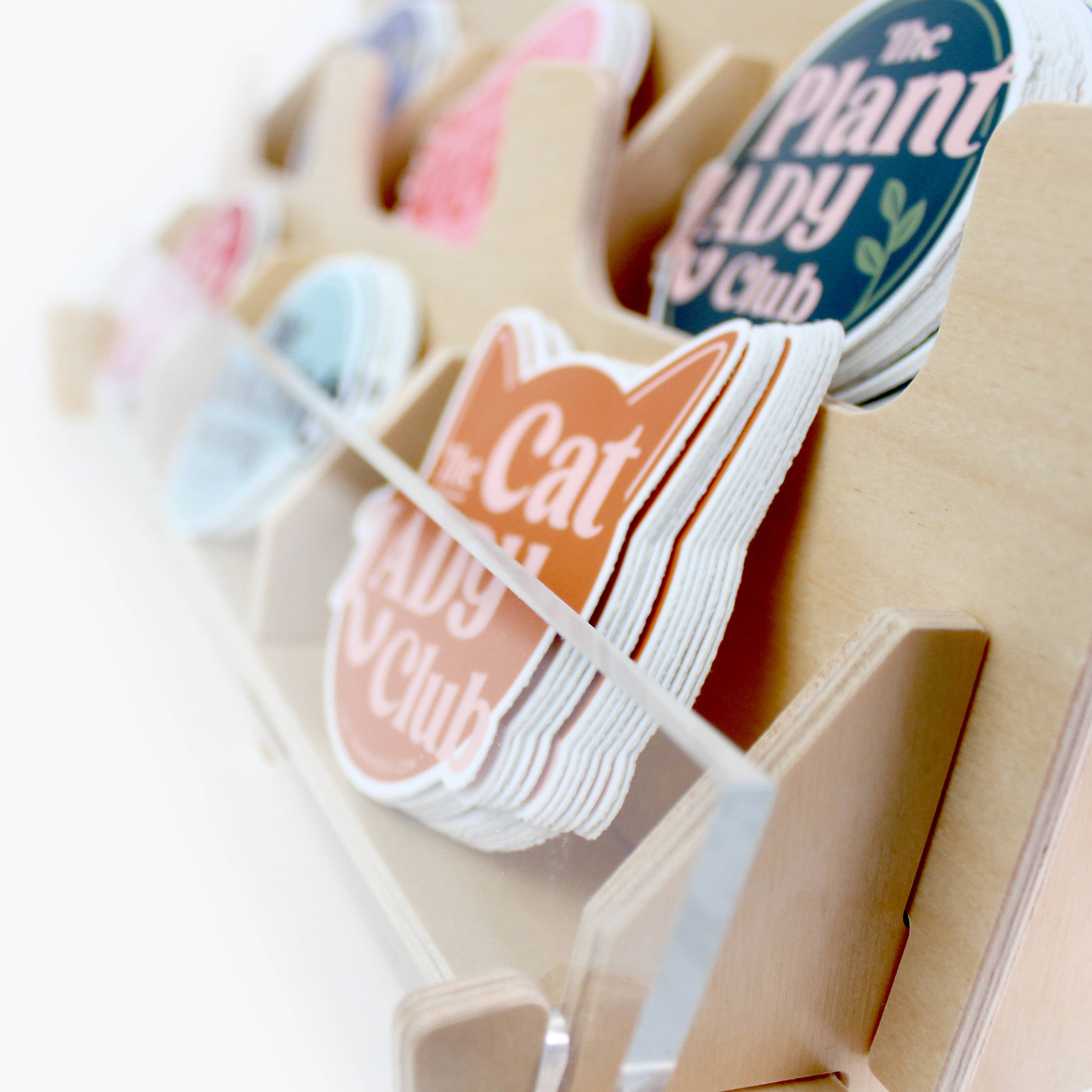VINYL STICKER - CAT LADY CLUB