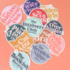 VINYL STICKER - PLANT LADY CLUB