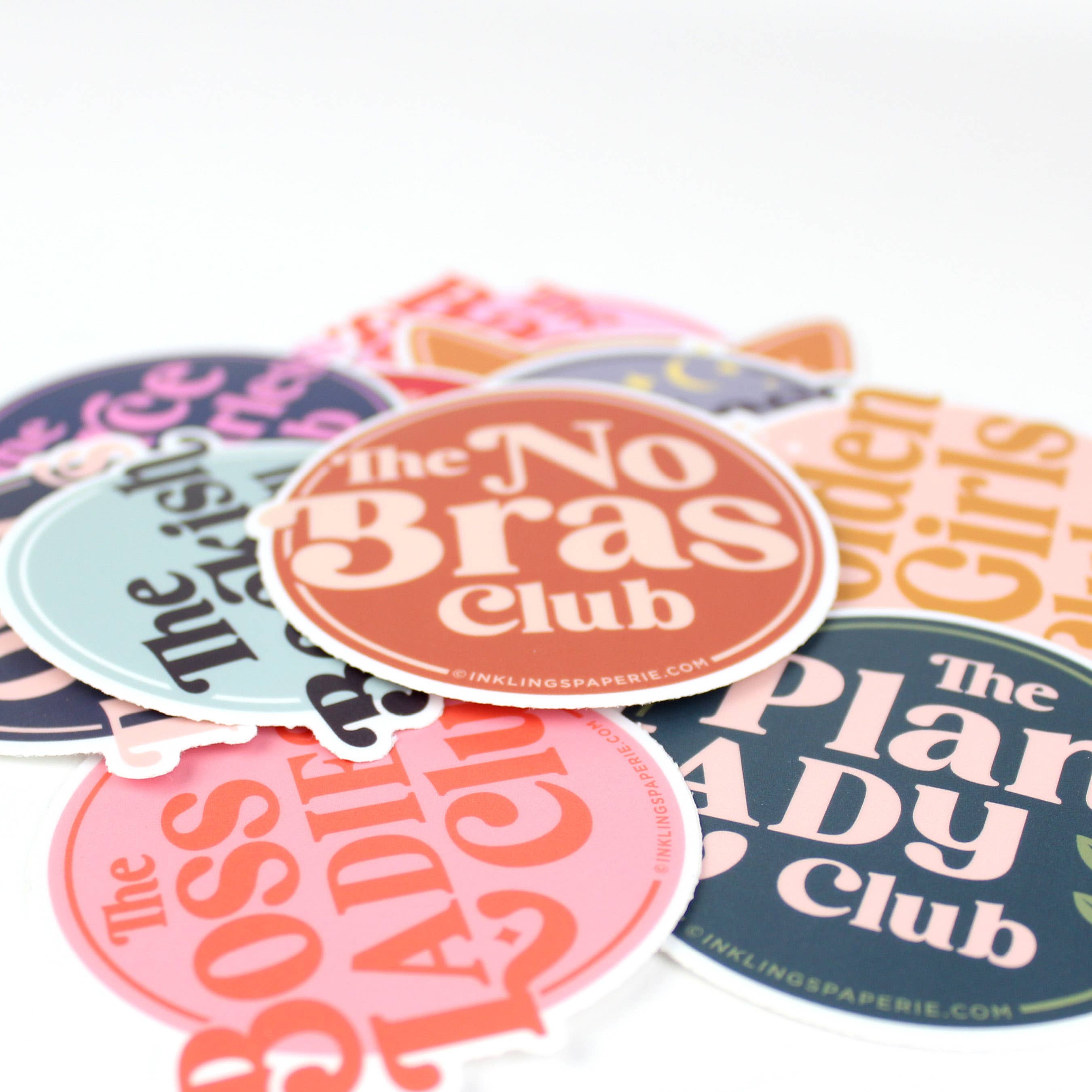 VINYL STICKER - PLANT LADY CLUB