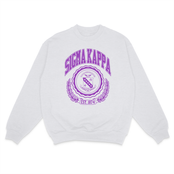 IVY LEAGUE SORORITY SWEATSHIRT: SIGMA KAPPA