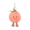 AMUSEABLES PEACH BAG CHARM